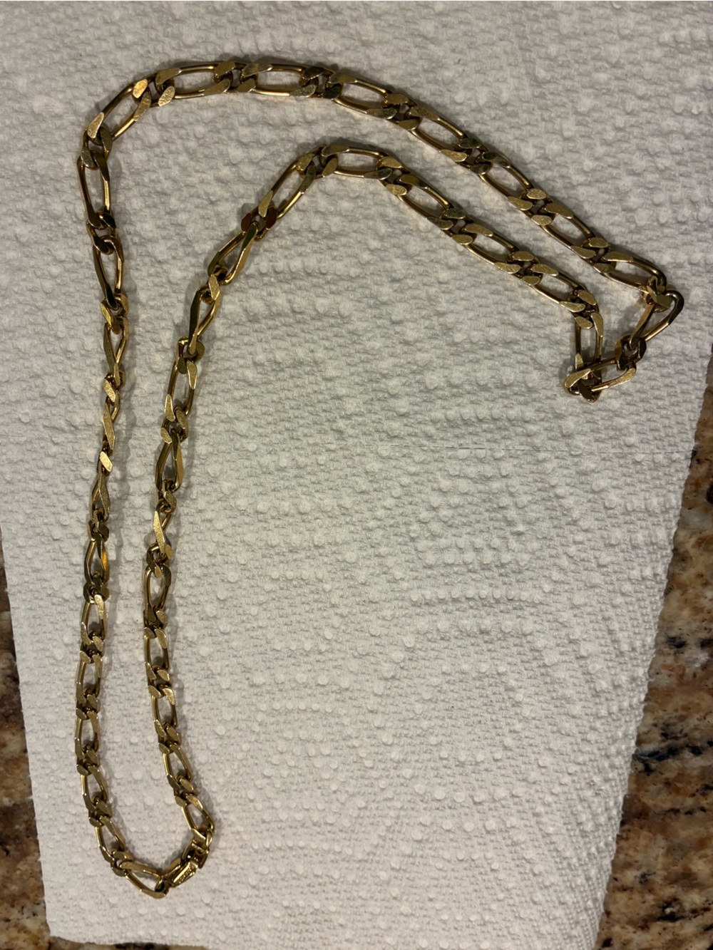 Monet 24” Gold-Tone Figaro Chain Necklace